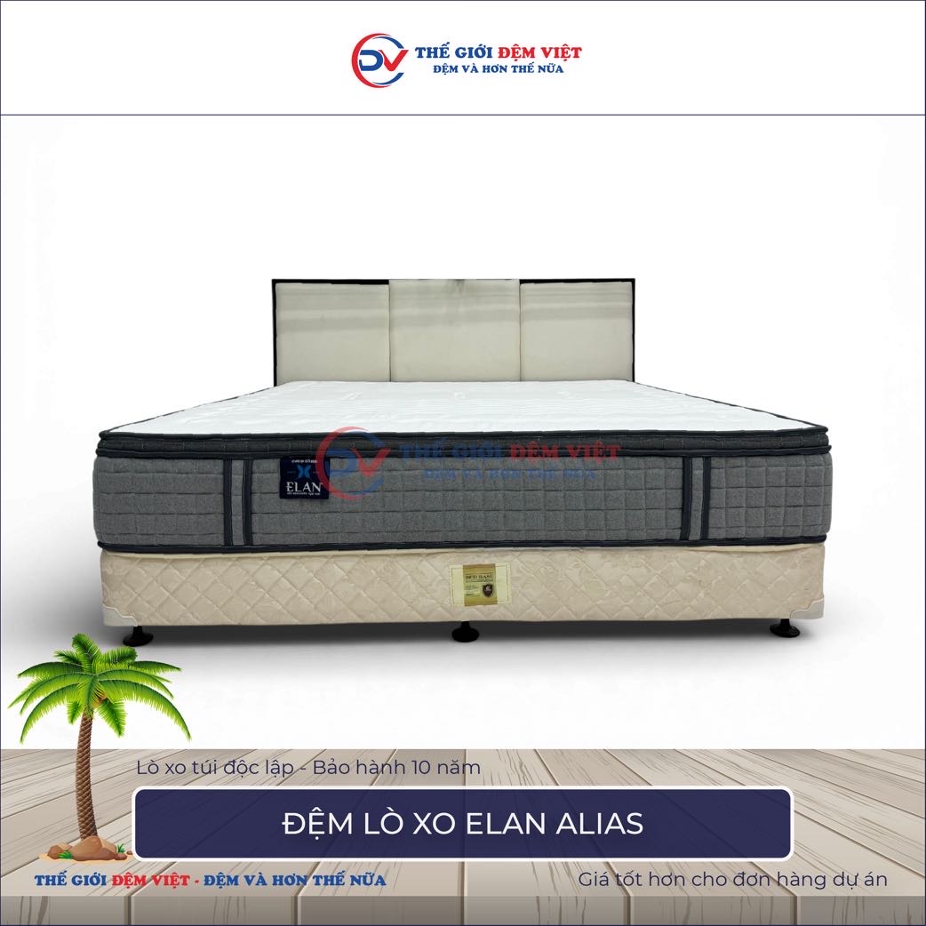 Đệm lò xo Elan Alias